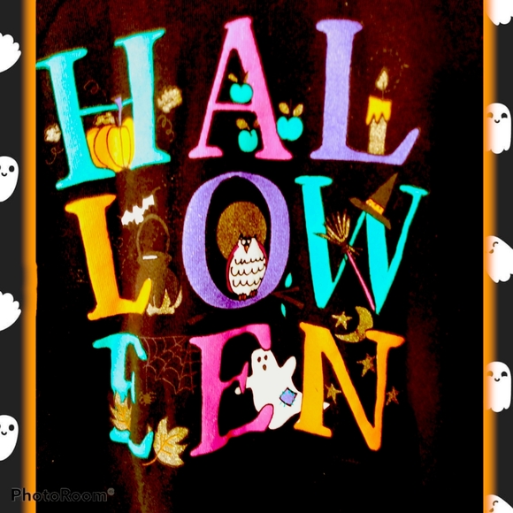 Vtg 90s Halloween sweatshirt - Picture 2 of 9